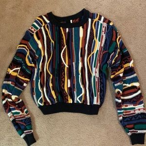 80’s looking sweater!